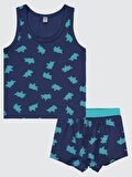 Civil Boys Erkek Çocuk İç Çamaşır Takımı 2-10 Yaş Mavi