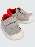Civil Baby Erkek Bebek İlkadım Ayakkabı 18-21 Numara Gri