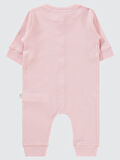 Civil Baby Bebek Patiksiz Tulum 1-6 Ay Pembe