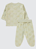 Civil Baby Erkek Bebek Pijama Takımı 1-6 Ay Taş Rengi