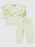 Civil Baby Kız Bebek Takım 6-18 Ay Ekru