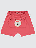Civil Baby Erkek Bebek Şort 6-18 Ay Mercan