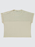 Civil Girls Kız Çocuk Tişört 10-13 Yaş Bej
