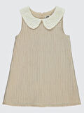 Civil Girls Kız Çocuk Elbise 2-5 Yaş Bej