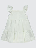 Civil Girls Kız Çocuk Elbise 2-5 Yaş Ekru