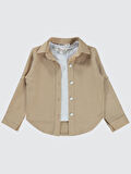 Civil Girls Kız Çocuk Gömlek 2-5 Yaş Açık Bej