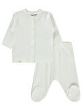 Civil Baby Erkek Bebek Pijama Takımı 1-6 Ay Ekru