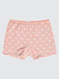 Civil Girls Kız Çocuk 2'li Boxer Set 2-10 Yaş Ekru