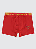 Süperman Erkek Çocuk 3'lü Boxer Set 2-10 Yaş Sarı