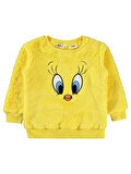 Tweety Kız Çocuk Sweatshirt 2-5 Yaş Sarı