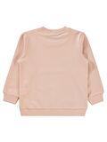 Tom and Jerry Kız Çocuk Sweatshirt 2-5 Yaş Açık Pudra