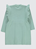 Civil Girls Kız Çocuk Elbise 6-9 Yaş Çağla Yeşili