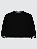 Civil Girls Kız Çocuk Sweatshirt 10-13 Yaş  Siyah