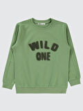 Civil Boys Erkek Çocuk Sweatshirt 10-13 Yaş Açık Haki