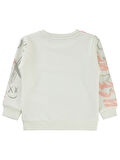 Civil Girls Kız Çocuk Sweatshirt 2-5 Yaş Ekru