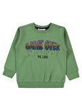 Civil Boys Erkek Çocuk Sweatshirt 2-5 Yaş Yeşil 