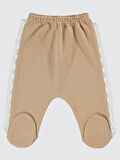 Civil Baby Yanı Dantelli 1-6 Ay Tek Alt Bebe - Bej 3-6 Ay