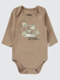 Civil Baby Erkek Bebek 3'lü Takım 6-18 Ay Kahve