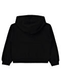 Civil Girls Kız Çocuk Sweatshirt 6-9 Yaş Siyah