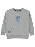 Civil Boys Erkek Çocuk Sweatshirt 10-13 Yaş Saks