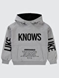 Civil Boys Erkek Çocuk Sweatshirt 10-13 Yaş Gri