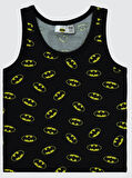 Batman Erkek Çocuk 2'li Atlet Set 2-10 Yaş Sarı