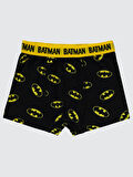 Batman Erkek Çocuk 2'li Boxer Set 2-10 Yaş Sarı