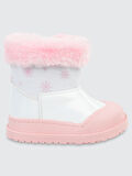 Civil Boots Kız Çocuk Bot 21-25 Numara Beyaz-Pembe