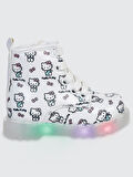 Hello Kitty Kız Çocuk Bot 21-25 Numara  Beyaz