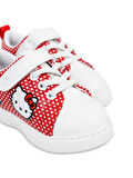 S-600 Hello Kitty 21-25 Numara Spor Ayakkabı Beyaz-Kırmızı