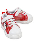 S-600 Hello Kitty 21-25 Numara Spor Ayakkabı Beyaz-Kırmızı