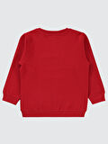 Civil Boys Erkek Çocuk Sweatshirt 2-5 Yaş Kırmızı