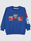 Civil Boys Erkek Çocuk Sweatshirt 2-5 Yaş Saks
