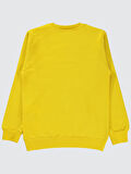 Batman Erkek Çocuk Sweatshirt 10-13 Yaş Sarı
