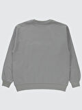 Batman Erkek Çocuk Sweatshirt 10-13 Yaş  Gri
