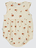 Civil Baby Kız Bebek Patiksiz Tulum 6-18 Ay FilDişi