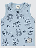 Civil Baby Erkek Bebek Şortlu Takım 6-18 Ay Açık Mavi