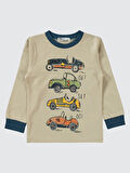 Civil Boys Erkek Çocuk Pijama Takımı 2-5 Yaş  Petrol