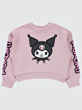 Kuromi Kız Çocuk Sweatshirt 10-13 Yaş Lila