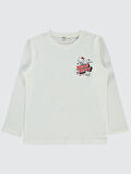 Hello Kitty Kız Çocuk Sweatshirt 6-9 Yaş Ekru