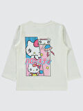 Civil Girls Kız Çocuk Sweatshirt 2-5 Yaş Ekru