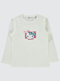 Civil Girls Kız Çocuk Sweatshirt 6-9 Yaş Ekru