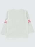 Civil Girls Kız Çocuk Sweatshirt 2-5 Yaş Ekru