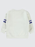 Civil Girls Kız Çocuk Sweatshirt 2-5 Yaş Beyaz