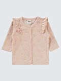 Civil Baby Kız Bebek Pijama Takımı 1-6 Ay Pudra