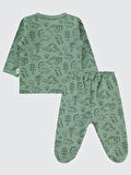 Civil Baby Erkek Bebek Pijama Takımı 1-6 Ay Soft Haki
