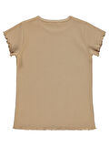Civil Girls Kız Çocuk Tişört 6-9 Yaş Yulaf Sütü