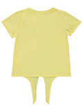 Civil Girls Kız Çocuk Tişört 6-9 Yaş Açık Sarı