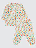 Civil Baby Erkek Bebek Pijama Takımı 1-6 Ay Ekru