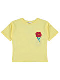 Civil Girls Kız Çocuk Tişört 6-9 Yaş Açık Sarı